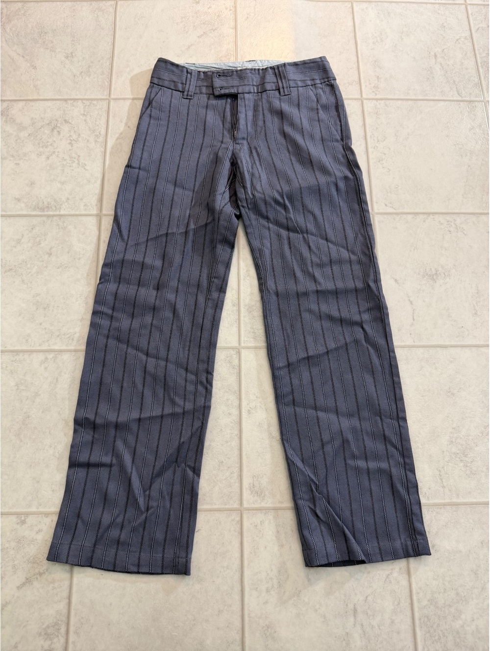 Cherokee gray pinstripe pants